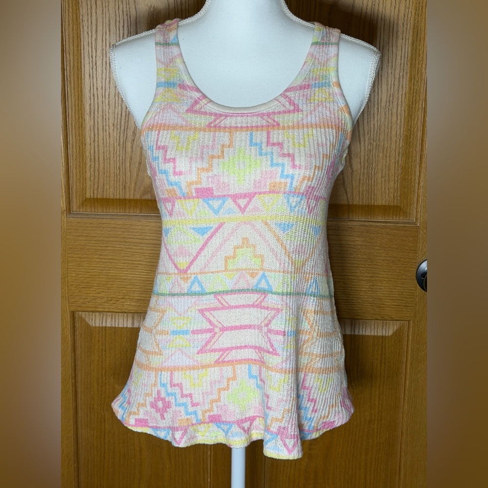 Maurices Pastel Geometric Tank Top